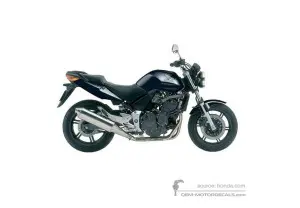 Adesivi per Honda CBF600N 2005 - Nero • Honda Adesivi OEM