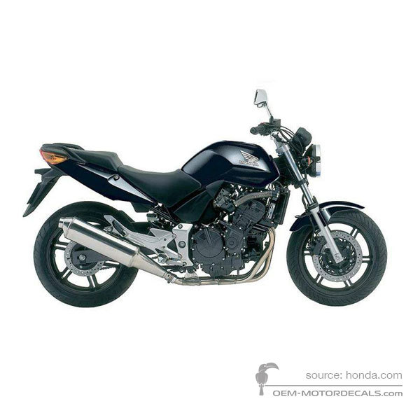 Autocollants pour Honda CBF600N 2005 - Noir • Honda Autocollants OEM