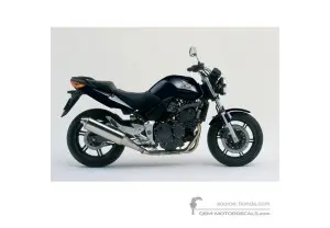 Autocollants pour Honda CBF600N 2006 - Noir • Honda Autocollants OEM