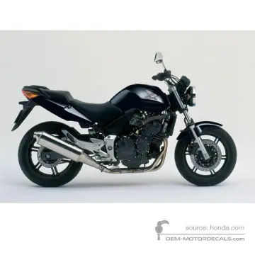 Honda CBF600N 2006 - Czarny - Interstellar Black Metallic