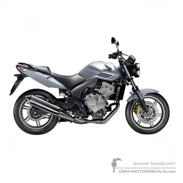 Honda CBF600N 2009 - Plata - Quasar Silver Metallic