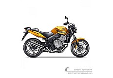 Decals for Honda CBF600N 2009 - Yellow • Honda OEM Decals