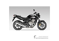 Adesivi per Honda CBF600N 2010 - Nero • Honda Adesivi OEM