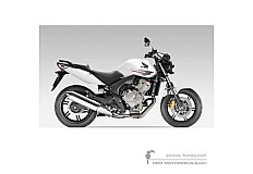Aufkleber für Honda CBF600N 2010 - Weiss • Honda OEM-Aufkleber
