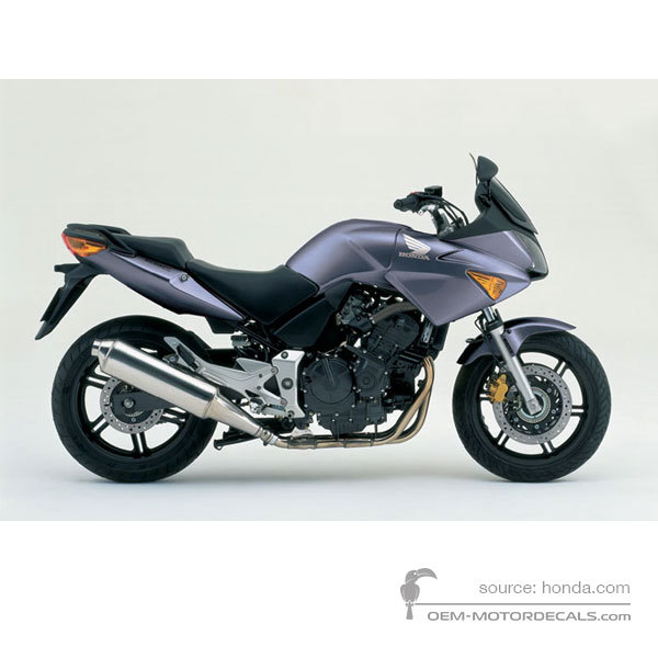 Decals for Honda CBF600S 2004 - Gray • Honda OEM Decals