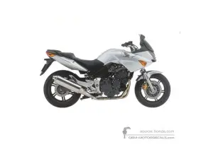 Decals for Honda CBF600S 2005 - Silver • Honda OEM Decals