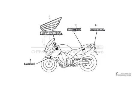 Honda CBF600S 2005 - Gray