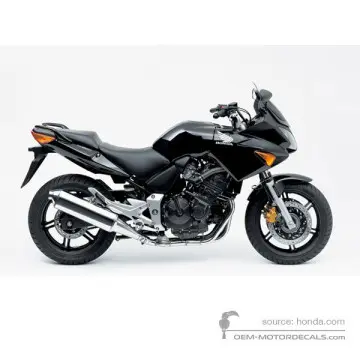 Honda CBF600S 2006 - Czarny - Interstellar Black Metallic