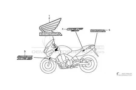 Honda CBF600S 2008 - Argento