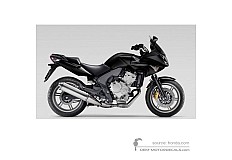 Adesivi per Honda CBF600S 2009 - Nero • Honda Adesivi OEM