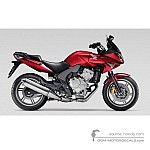 Honda CBF600S 2009 - Red