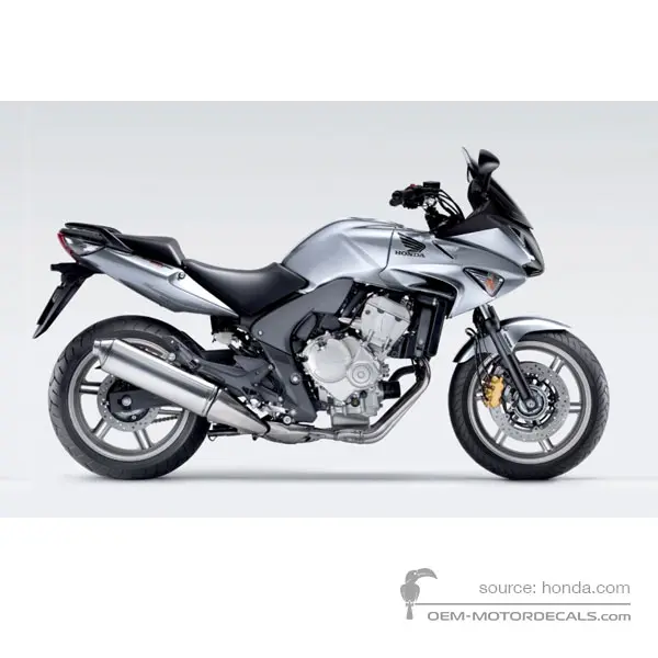 Honda CBF600S 2009 - Plata - Quasar Silver Metallic