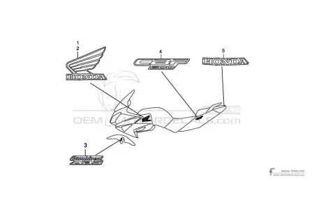 Honda CBF600S 2009 - Plata
