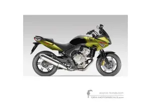 Pegatinas para Honda CBF600S 2010 - Verde • Honda Pegatinas OEM