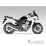 Honda CBF600S 2010 - White