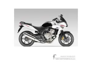 Pegatinas para Honda CBF600S 2010 - Blanco • Honda Pegatinas OEM