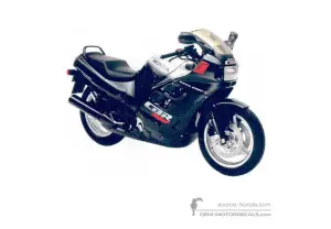 Aufkleber für Honda CBR1000F 1987 - Grau • Honda OEM-Aufkleber