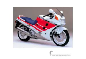 Aufkleber für Honda CBR1000F 1990 - Weiss • Honda OEM-Aufkleber