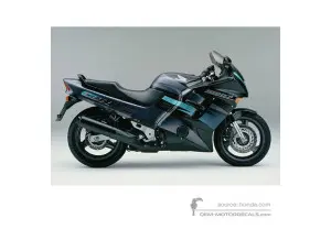 Aufkleber für Honda CBR1000F 1994 - Schwarz • Honda OEM-Aufkleber