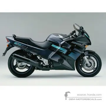 Honda CBR1000F 1994 - Nero - Black