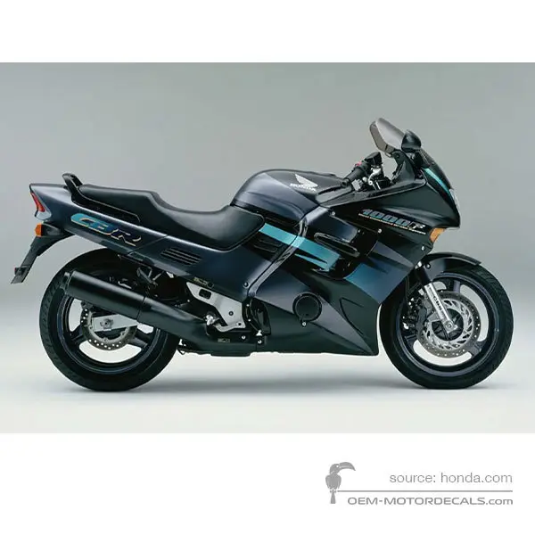 Honda CBR1000F 1994 - Czarny - Black