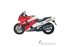 Autocollants pour Honda CBR1000F 1994 - Rouge • Honda Autocollants OEM