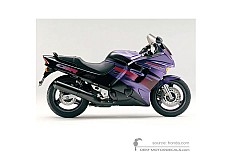 Autocollants pour Honda CBR1000F 1994 - Violet • Honda Autocollants OEM