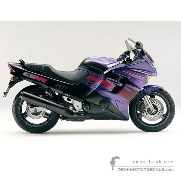 Honda CBR1000F 1994 - Fioletowy - Mauritania Violet Metallic