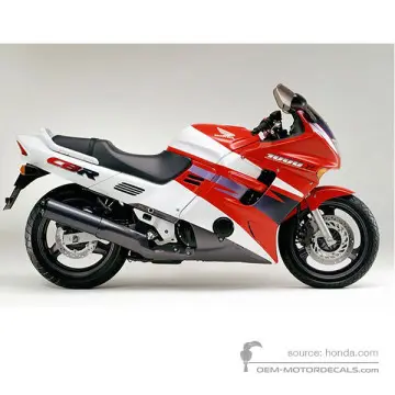 Honda CBR1000F 1995 - Rosso - Magna Red