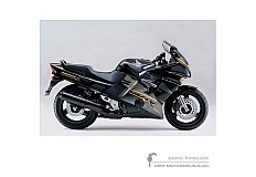 Stickers voor Honda CBR1000F 1996 - Zwart • Honda OEM Stickers