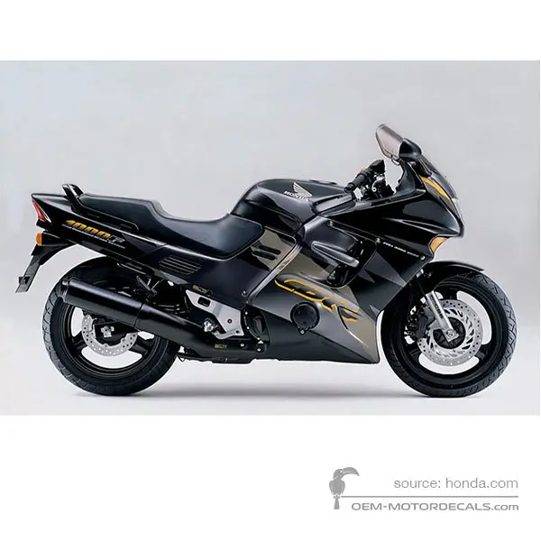 Honda CBR1000F 1996 - Czarny - Black