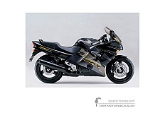 Autocollants pour Honda CBR1000F 1997 - Noir • Honda Autocollants OEM