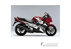 Autocollants pour Honda CBR1000F 1997 - Rouge • Honda Autocollants OEM