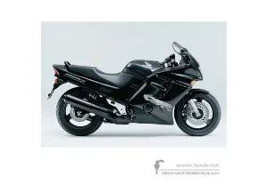 Aufkleber für Honda CBR1000F 1999 - Schwarz • Honda OEM-Aufkleber