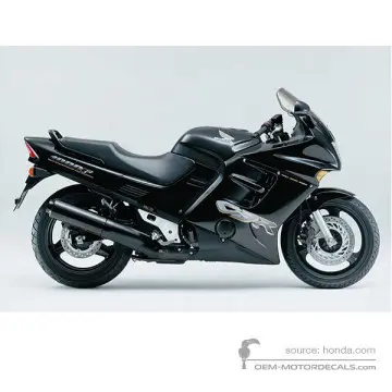 Honda CBR1000F 1999 - Negro - Mute Black Metallic