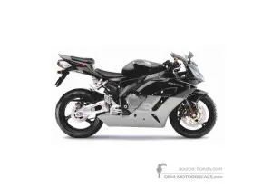 Adesivi per Honda CBR1000RR FIREBLADE 2004 - Nero • Honda Adesivi OEM