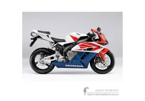 Decals for Honda CBR1000RR FIREBLADE 2004 - White • Honda OEM Decals