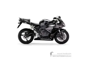 Autocollants pour Honda CBR1000RR FIREBLADE 2007 - Noir • Honda Autocollants OEM