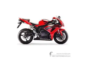 Decals for Honda CBR1000RR FIREBLADE 2007 - Red • Honda OEM Decals