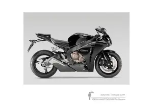 Adesivi per Honda CBR1000RR FIREBLADE 2008 - Nero • Honda Adesivi OEM