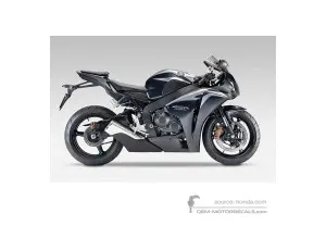 Pegatinas para HONDA CBR1000RR FIREBLADE 2009 - Negro • Honda Pegatinas OEM