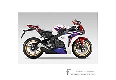 Autocollants pour HONDA CBR1000RR FIREBLADE 2010 - Blanc • Honda Autocollants OEM