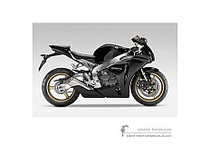 Autocollants pour HONDA CBR1000RR FIREBLADE 2010 - Noir • Honda Autocollants OEM