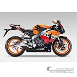 Honda CBR1000RR FIREBLADE 2011 - Orange
