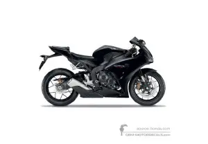 Pegatinas para HONDA CBR1000RR FIREBLADE 2012 - Negro • Honda Pegatinas OEM