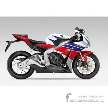 HONDA CBR1000RR FIREBLADE 2013 - Bianco - Ross White