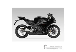 Aufkleber für HONDA CBR1000RR FIREBLADE 2014 - Schwarz • Honda OEM-Aufkleber