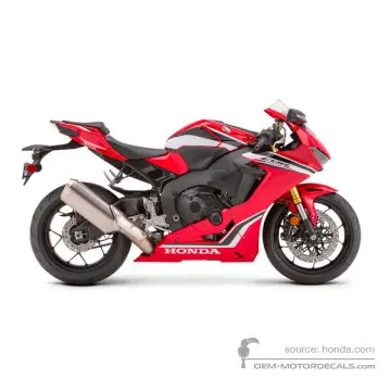 HONDA CBR1000RR FIREBLADE 2019 - Rot - Grand Prix Red
