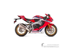 Naklejki do Honda CBR1000RR FIREBLADE SP 2019 - Czerwony • Honda Naklejki OEM