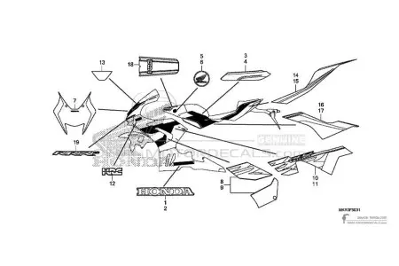 HONDA CBR1000RR FIREBLADE SP 2020 - Rouge